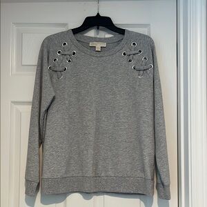 Michael Kors Heather Gray Sweatshirt